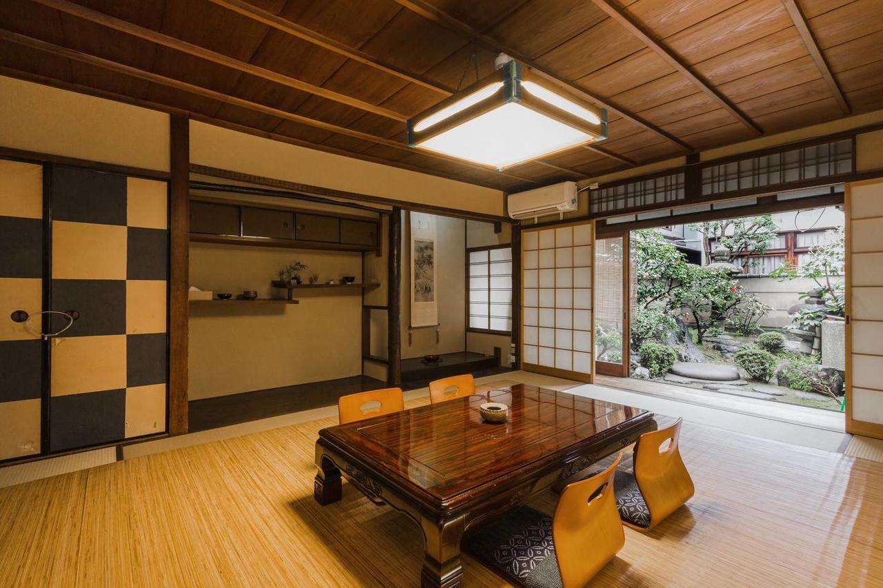 京都二条城近く京町屋120年の歴史に泊まる Eksteriør bilde